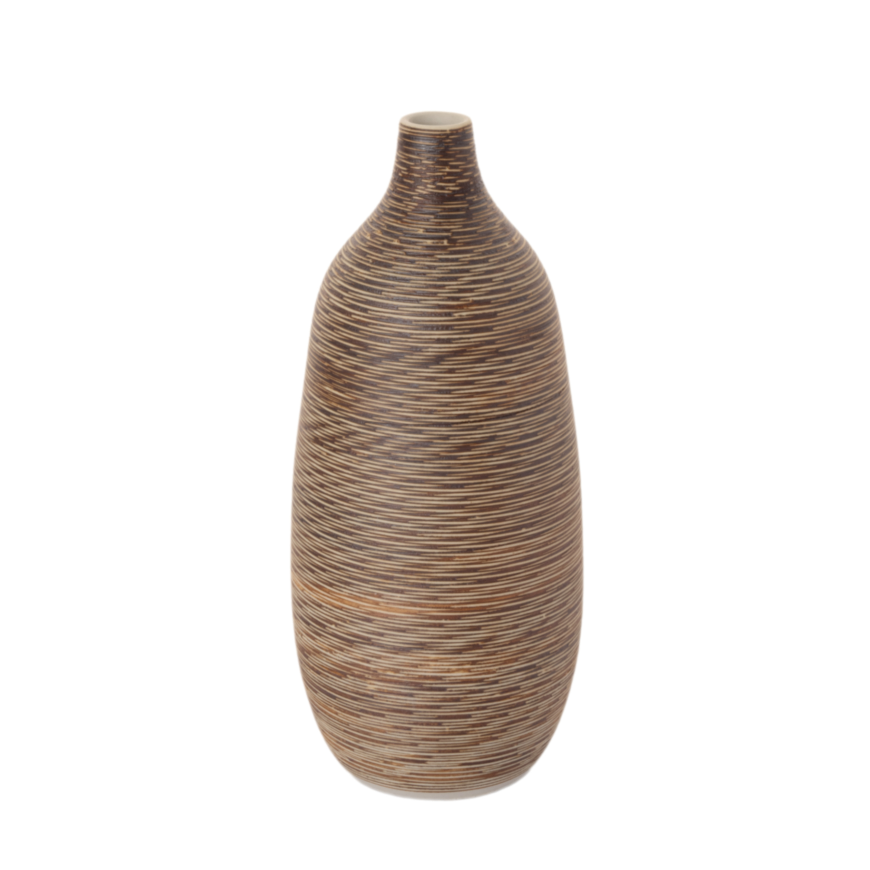 Ceramic vase Wood